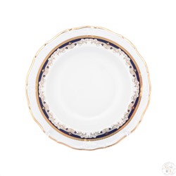 Набор глубоких тарелок Thun Мария Луиза Синяя лилия 23см (6 шт)