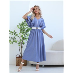 Платье WISELL П3-5488 голубой