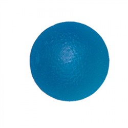 Мяч для тренировки кисти круглый жесткий Р50мм Цсиний