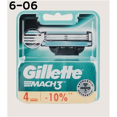 РАСПРОДАЖА 
Сменные кассеты Gillette Mach3
02.08.