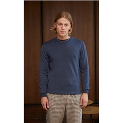 Пуловер P021-15-00 navy melange