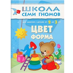 ШСГ Третий год обучения. Цвет, форма.