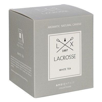 Свеча ароматическая Lacrosse, White Tea (новая), 60 ч