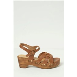 FatFace Leoni Mid Heel Clogs