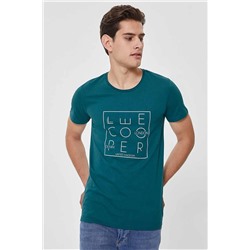 Мужская футболка с квадратным круглым вырезом Nefti 202 LCM 242021