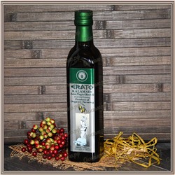 Масло оливковое EXTRA VIRGIN ORGANIC PDO KALAMATA ERATO 500 мл (Греция)