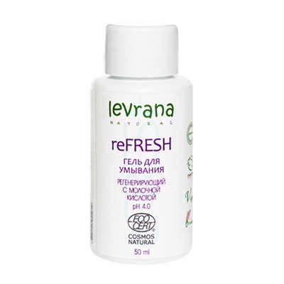 Гель для умывания "ReFresh", мини Levrana, 50 мл