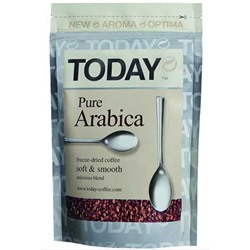 Кофе растворимый Тудэй Арабика (TODAY Pure Arabica Freeze Pack), Кофейный дом "Хорсъ", 150 г.