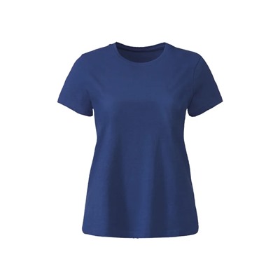 esmara® Damen T-Shirt, mit Rundhalsausschnitt