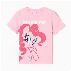 Футболка детская "Pinkie Pie", Мой маленький пони, рост 86-92, розовый