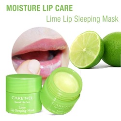 CARE:NEL LIME LIP NIGHT MASK (5gr)/ Ночная маска для губ с экстрактом лайма