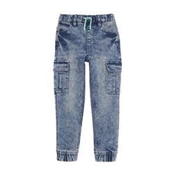 Jeans mit starken Waschungseffekten