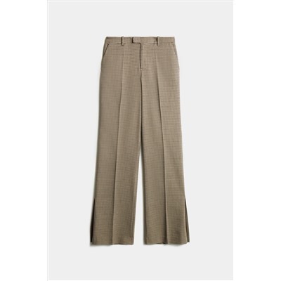 1659-047-925 брюки бежевый / коричневый