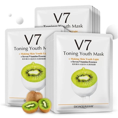 Bioaqua маска для лица киви с витаминами V7