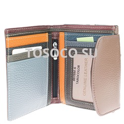 14 8878m-6 tarocolor  кошелек GENUINE LEATHER натуральная кожа 9х12х2