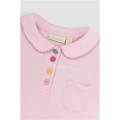 JoJo Maman Bébé Pretty Polo Shirt