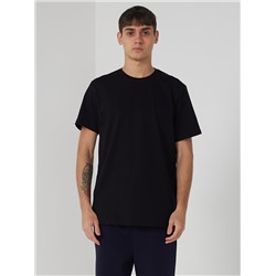 Сток футболка #178 стандарт (черный), 100% хлопок, плотность 190 г.