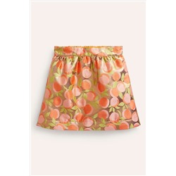 Boden Metallic Jacquard Skirt