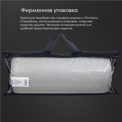 Подушка ортопедическая Memory foam Реноме<14/306, Валик, 50*20*10 (сетка)>