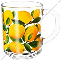 Кружка б/уп 200мл "Лимоны" (ф.цилиндр) (12)