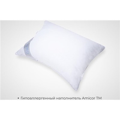 Комплект из двух подушек для сна SONNO EVA гипоаллергенный наполнитель Amicor TM (Белый)