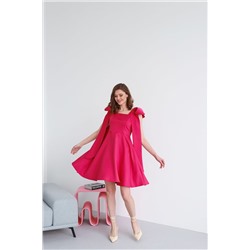 Платье AURA 3085-164 якро-розовый