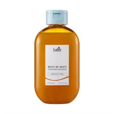 La'dor ROOT RE-BOOT VITALIZING SHAMPOO PROPOLIS&CITRON Шампунь для восстановления корней волос с прополисом и цитроном