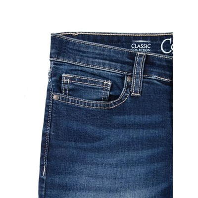 CONTE 4640/4915D Моделирующие джинсы Skinny со средней посадкой  синий/170-90/XS