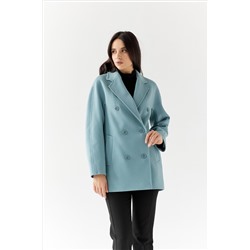 Пальто женское демисезонное 26200 (ментол)