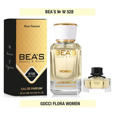 Beas W528 Gucci Flora By Gucci Women edp 25 ml, Парфюм женский Beas W528 создан по мотивам аромата Gucci Flora By Gucci