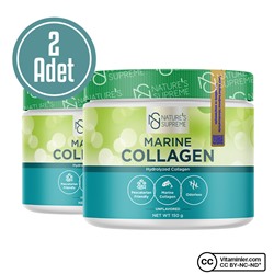 Nature's Supreme Marine Collagen 150 г без вкуса, 2 шт.