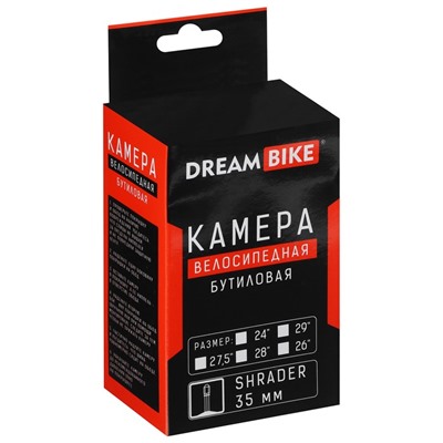 Камера Dream Bike 27.5"x1.75-1.95", AV 35 мм