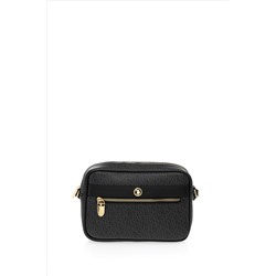 Женская черная сумка через плечо Неожиданная скидка в корзине