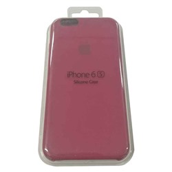 Силиконовый чехол для iPhone 6/6S бордовый