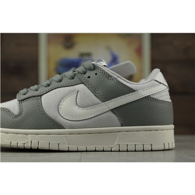 Найк SB DUNK LOW из натуральной прочной кожи и текстиля