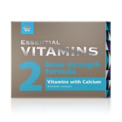 Витамины с кальцием - Essential Vitamins 60капсул