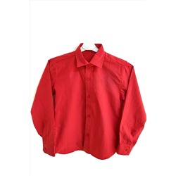 Льняная рубашка со складными рукавами для мальчика 414140