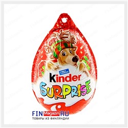 Шоколадное яйцо Kinder Suprise joulu 20 гр