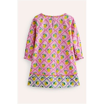 Boden Long-sleeve Printed Kaftan