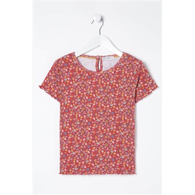 FatFace Ditsy Floral Printed T-Shirt