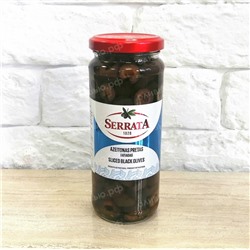 Оливки черные резаные Serrata 320 гр (Португалия)