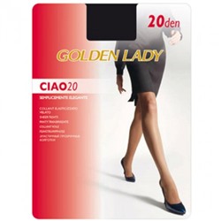 Колготки Golden Lady Ciao (Голден Леди) Camosico (темный загар) 20 den, 4 размер