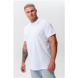 14401 футболка поло мужская - белый (Н)