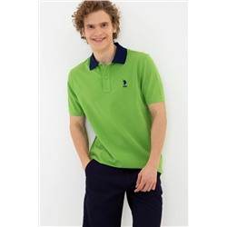 Мужская футболка с воротником-поло Apple Green Неожиданная скидка в корзине