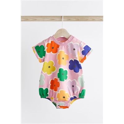 Baby T-Shirt Rompers 3 Pack