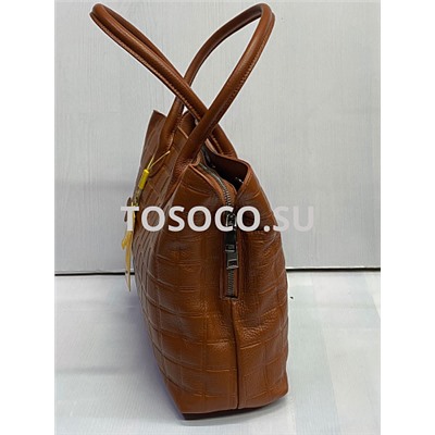 1064-2 brown сумка Wifeore натуральная кожа 27х24х9