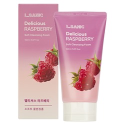L.Sanic Delicious Raspberry Soft Cleansing Foam, 150ml Очищающая пенка для умывания с экстрактом малины 150мл