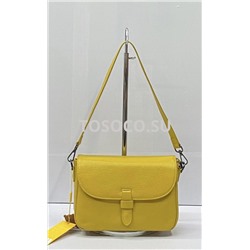 047-2 yellow сумка  Wifeore натуральная кожа 15х24х8
