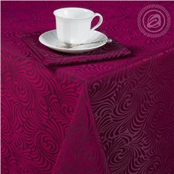Комплект столового белья АРТ Дизайн - Версаль (бордо)