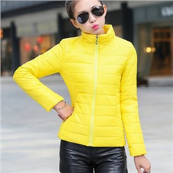 Куртка женская арт МЖ96, цвет:жёлтый